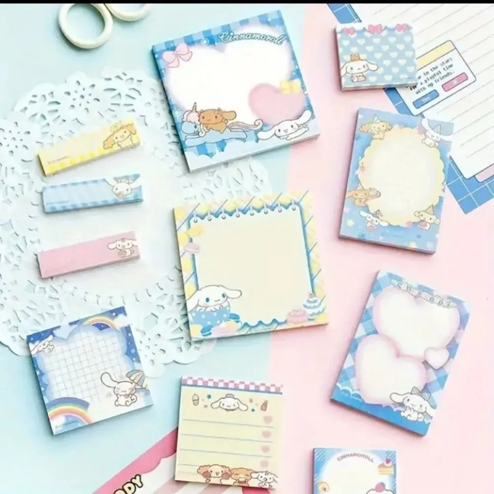 Hello Kitty's Cinnamoroll Memo Book- Set of Sticky Notes